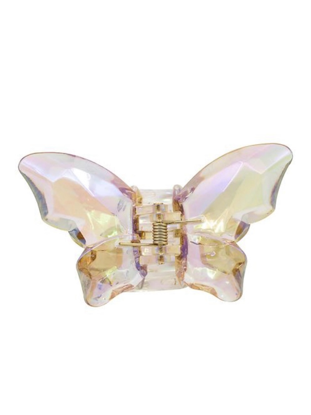 Iridescent Acrylic Butterfly Fashion Claw/Jaw Clip
